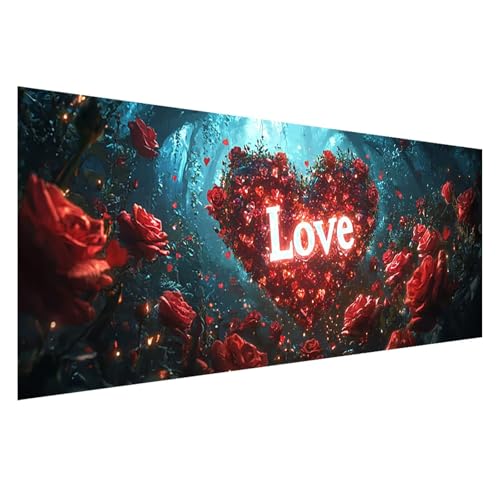 Diamond Painting Rose Diamond Painting Erwachsene Groß XXL 250x100 cm, 5D Blume Diamant Malerei Bilder Basteln Mädchen ab 8 Jahre, DIY Eckige Steine Cross Stitch Malerei für Deko Wohnzimmer Z0-571 Diamond Painting Rose Diamond Painting Erwachsene Groß XXL 250x100 cm, 5D Blume Diamant Malerei Bilder Basteln Mädchen ab 8 Jahre, DIY Eckige Steine Cross Stitch Malerei für Deko Wohnzimmer Z0-571 von Zhngzoyn