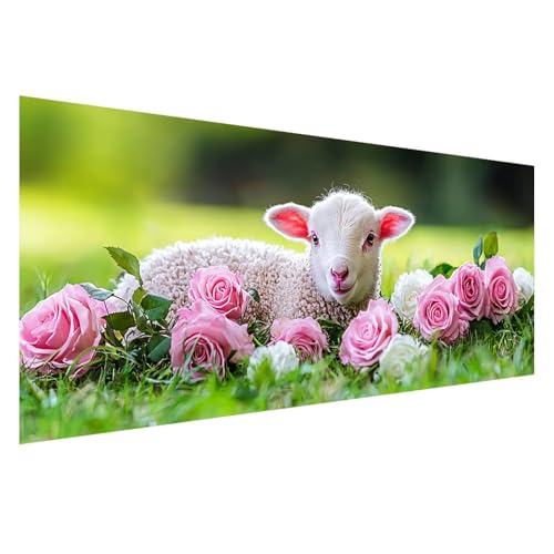Diamond Painting Schaf Diamond Painting Erwachsene 75x30 cm, 5D Blume Diamant Malerei Bilder Basteln Mädchen ab 8 Jahre, DIY Eckige Steine Stickerei Cross Stitch Malerei für Deko Wohnzimmer Z0-947 Diamond Painting Schaf Diamond Painting Erwachsene 75x30 cm, 5D Blume Diamant Malerei Bilder Basteln Mädchen ab 8 Jahre, DIY Eckige Steine Stickerei Cross Stitch Malerei für Deko Wohnzimmer Z0-947 von Zhngzoyn