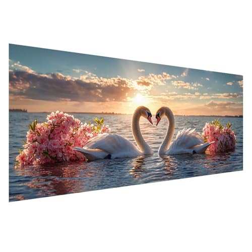 Diamond Painting Schwan Diamond Painting Erwachsene Groß XXL 200x80 cm, 5D Blume Diamant Malerei Bilder Basteln Mädchen ab 8 Jahre, DIY Eckige Steine Cross Stitch Malerei für Deko Wohnzimmer Z0-967 Diamond Painting Schwan Diamond Painting Erwachsene Groß XXL 200x80 cm, 5D Blume Diamant Malerei Bilder Basteln Mädchen ab 8 Jahre, DIY Eckige Steine Cross Stitch Malerei für Deko Wohnzimmer Z0-967 von Zhngzoyn