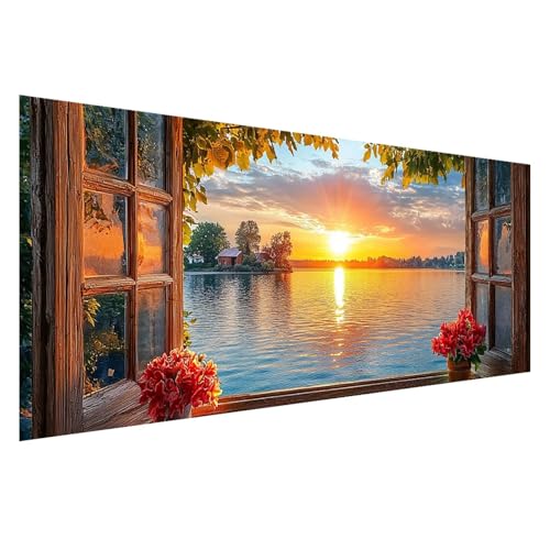Diamond Painting Sonnenuntergang Diamond Painting Erwachsene Groß XXL 200x80 cm, 5D Meer Diamant Malerei Bilder, DIY Eckige Steine Crystal Stickerei Cross Stitch Malerei für Deko Wohnzimmer Z0-973 Diamond Painting Sonnenuntergang Diamond Painting Erwachsene Groß XXL 200x80 cm, 5D Meer Diamant Malerei Bilder, DIY Eckige Steine Crystal Stickerei Cross Stitch Malerei für Deko Wohnzimmer Z0-973 von Zhngzoyn