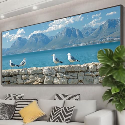 Diamond Painting Tier Diamond Painting Erwachsene 75x30 cm, 5D Meer Diamant Malerei Bilder Basteln Mädchen ab 8 Jahre, DIY Eckige Steine Stickerei Cross Stitch Malerei für Deko Wohnzimmer Z0-620 Diamond Painting Tier Diamond Painting Erwachsene 75x30 cm, 5D Meer Diamant Malerei Bilder Basteln Mädchen ab 8 Jahre, DIY Eckige Steine Stickerei Cross Stitch Malerei für Deko Wohnzimmer Z0-620 von Zhngzoyn