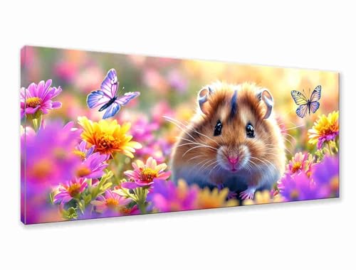 Diamond Painting Tier Diamond Painting Erwachsene Groß XXL 200x80 cm, 5D Schmetterling Diamant Malerei Bilder Basteln Mädchen ab 8 Jahre, DIY Runde Crystal Stickerei Malerei für Deko Wohnzimmer C-8 von Zhngzoyn