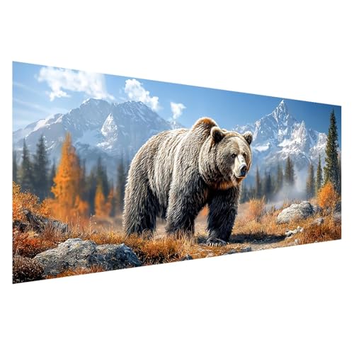 Diamond Painting Tier Diamond Painting Erwachsene Groß XXL 250x100 cm, 5D Tragen Diamant Malerei Bilder Basteln Mädchen ab 8 Jahre, DIY Eckige Steine Cross Stitch Malerei für Deko Wohnzimmer Z0-827 Diamond Painting Tier Diamond Painting Erwachsene Groß XXL 250x100 cm, 5D Tragen Diamant Malerei Bilder Basteln Mädchen ab 8 Jahre, DIY Eckige Steine Cross Stitch Malerei für Deko Wohnzimmer Z0-827 von Zhngzoyn