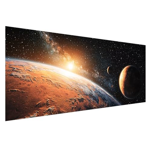 Diamond Painting Universum Diamond Painting Erwachsene Groß XXL 125x50 cm, 5D Landschaft Diamant Malerei Bilder, DIY Eckige Steine Crystal Stickerei Cross Stitch Malerei für Deko Wohnzimmer Z0-673 Diamond Painting Universum Diamond Painting Erwachsene Groß XXL 125x50 cm, 5D Landschaft Diamant Malerei Bilder, DIY Eckige Steine Crystal Stickerei Cross Stitch Malerei für Deko Wohnzimmer Z0-673 von Zhngzoyn