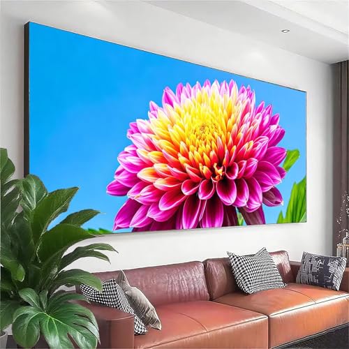 Diamond Painting XXL 100x40 cm, 5D Diamant Painting Bilder Blume Diamant Art Malerei Landschaft, DIY Runde Crystal Stickerei Kreuzstich Bastelset Erwachsene für Zimmer Deko, Geschenke für Frauen N-2 Diamond Painting XXL 100x40 cm, 5D Diamant Painting Bilder Blume Diamant Art Malerei Landschaft, DIY Runde Crystal Stickerei Kreuzstich Bastelset Erwachsene für Zimmer Deko, Geschenke für Frauen N-2 von Zhngzoyn