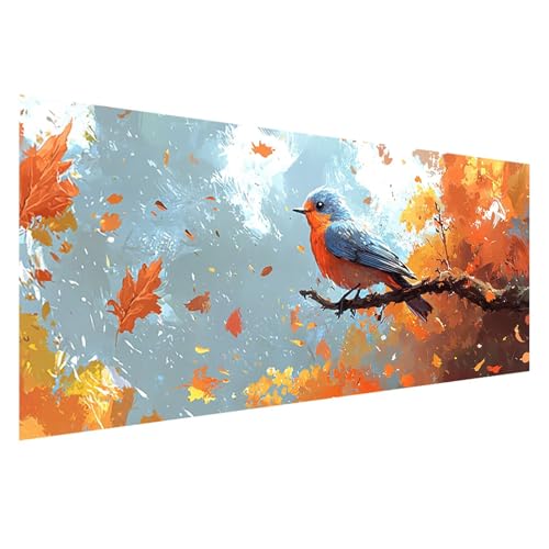 Diamond Painting XXL 125x50 cm, 5D Diamant Painting Bilder Herbst Diamant Art Malerei Tier, DIY Eckige Steine Stickerei Kreuzstich Bastelset Erwachsene für Zimmer Deko, Geschenke für Frauen Z0-33 Diamond Painting XXL 125x50 cm, 5D Diamant Painting Bilder Herbst Diamant Art Malerei Tier, DIY Eckige Steine Stickerei Kreuzstich Bastelset Erwachsene für Zimmer Deko, Geschenke für Frauen Z0-33 von Zhngzoyn