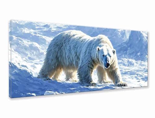 Diamond Painting XXL 125x50 cm, 5D Diamant Painting Bilder Tragen Diamant Art Tier, DIY Runde Crystal Stickerei Kreuzstich Mosaikherstellung Bastelset Erwachsene Zimmer Deko, Geschenke für Frauen T-3 von Zhngzoyn