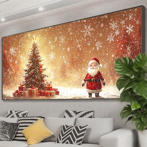 Diamond Painting XXL 150x60 cm, 5D Diamant Painting Bilder Weihnachten Diamant Art Malerei Landschaft, DIY Eckige Steine Stickerei Kreuzstich Bastelset Erwachsene für Zimmer Deko Geschenke Z0-906 Diamond Painting XXL 150x60 cm, 5D Diamant Painting Bilder Weihnachten Diamant Art Malerei Landschaft, DIY Eckige Steine Stickerei Kreuzstich Bastelset Erwachsene für Zimmer Deko Geschenke Z0-906 von Zhngzoyn