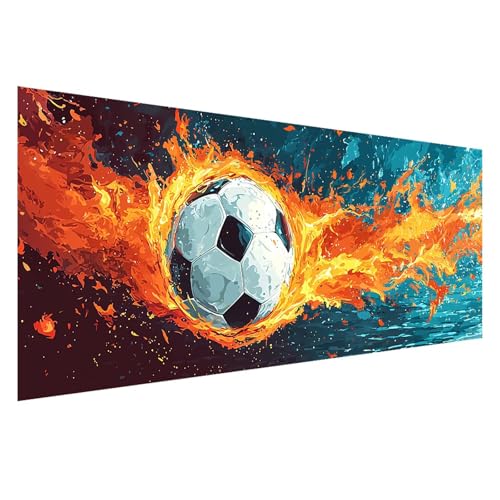 Diamond Painting XXL 200x80 cm, 5D Diamant Painting Bilder Fußball Diamant Art Malerei Abstrakt,DIY Eckige Steine Crystal Stickerei Kreuzstich Bastelset Erwachsene für Zimmer Deko Geschenke Z0-951 Diamond Painting XXL 200x80 cm, 5D Diamant Painting Bilder Fußball Diamant Art Malerei Abstrakt,DIY Eckige Steine Crystal Stickerei Kreuzstich Bastelset Erwachsene für Zimmer Deko Geschenke Z0-951 von Zhngzoyn