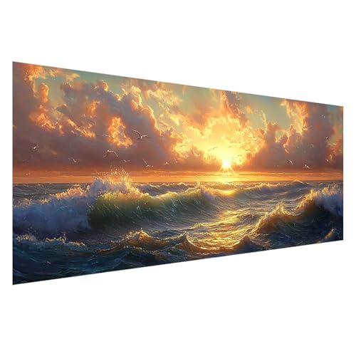 Diamond Painting XXL 250x100 cm, 5D Diamant Painting Bilder Sonnenuntergang Diamant Art Malerei Meer, DIY Eckige Steine Stickerei Kreuzstich Bastelset Erwachsene für Zimmer Deko Geschenke Z0-585 Diamond Painting XXL 250x100 cm, 5D Diamant Painting Bilder Sonnenuntergang Diamant Art Malerei Meer, DIY Eckige Steine Stickerei Kreuzstich Bastelset Erwachsene für Zimmer Deko Geschenke Z0-585 von Zhngzoyn