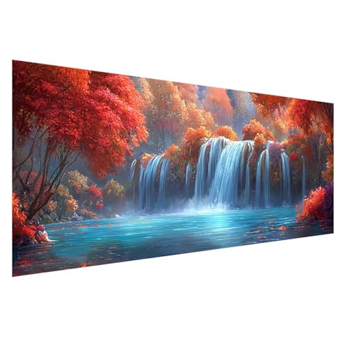 Diamond Painting XXL 250x100 cm, 5D Diamant Painting Bilder Wasserfall Diamant Art Malerei Baum,DIY Eckige Steine Crystal Stickerei Kreuzstich Bastelset Erwachsene für Zimmer Deko Geschenke Z0-573 Diamond Painting XXL 250x100 cm, 5D Diamant Painting Bilder Wasserfall Diamant Art Malerei Baum,DIY Eckige Steine Crystal Stickerei Kreuzstich Bastelset Erwachsene für Zimmer Deko Geschenke Z0-573 von Zhngzoyn