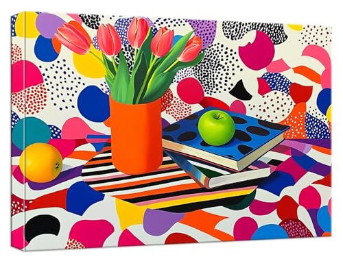 Malen Nach Zahlen Erwachsene Farbe Malen Nach Zahlen Buch Paint by Numbers DIY GemäLde Kit mit 3 Maler Pinsel Acrylpigment, Kreatives für Erwachsene Geschenk Anfänger für Home Decor, 50x70cm, Model676 von Zhnncfgg