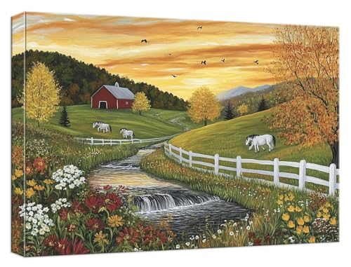 Malen Nach Zahlen Erwachsene Landschaft Malen Nach Zahlen Tier Paint by Numbers DIY GemäLde Kit mit 3 Maler Pinsel und Acrylpigment Kreatives für Erwachsene Geschenk für Home Decor, 100x150cm,Model649 von Zhnncfgg