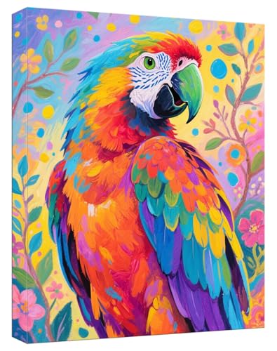 Malen Nach Zahlen Farbe Malen Nach Zahlen Kinder ab 7 Papagei DIY Basteln Erwachsene Handgemalt Ölgemälde Mit 3 Pinseln und Acrylfarbe Knitterfreie Leinwand für Geschenke Home Dekor 50x70cm, Model435 Malen Nach Zahlen Farbe Malen Nach Zahlen Kinder ab 7 Papagei DIY Basteln Erwachsene Handgemalt Ölgemälde Mit 3 Pinseln und Acrylfarbe Knitterfreie Leinwand für Geschenke Home Dekor 50x70cm, Model435 von Zhnncfgg