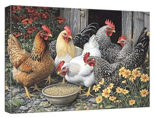 Malen Nach Zahlen Hahn Malen Nach Zahlen Kinder ab 7 Blume DIY Anfänger Erwachsene Handgemalt Ölgemälde Mit 3 Pinseln und Acrylfarbe Knitterfreie Leinwand für Geschenke Home Dekor 30x40cm, Model678 Malen Nach Zahlen Hahn Malen Nach Zahlen Kinder ab 7 Blume DIY Anfänger Erwachsene Handgemalt Ölgemälde Mit 3 Pinseln und Acrylfarbe Knitterfreie Leinwand für Geschenke Home Dekor 30x40cm, Model678 von Zhnncfgg