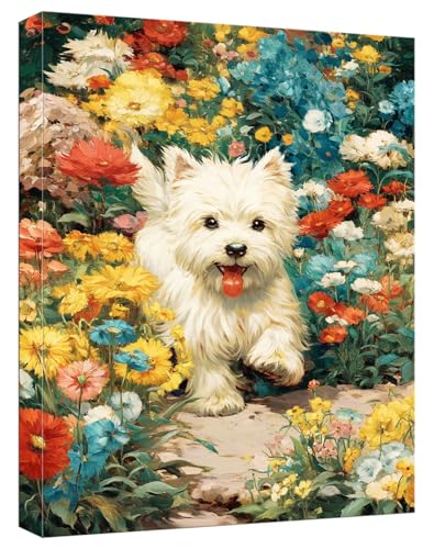 Malen Nach Zahlen Hund Malen Nach Zahlen Kinder ab 7 Blumen DIY Anfänger Erwachsene Handgemalt Ölgemälde Mit 3 Pinseln und Acrylfarbe Knitterfreie Leinwand für Geschenke Home Dekor 50x70cm, Model60 Malen Nach Zahlen Hund Malen Nach Zahlen Kinder ab 7 Blumen DIY Anfänger Erwachsene Handgemalt Ölgemälde Mit 3 Pinseln und Acrylfarbe Knitterfreie Leinwand für Geschenke Home Dekor 50x70cm, Model60 von Zhnncfgg