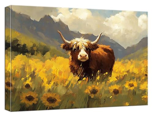 Malen Nach Zahlen Sonnenblume Malen Nach Zahlen Kinder ab 7 Hochlandrinder DIY Anfänger Basteln Erwachsene Handgemalt Ölgemälde Mit 3 Pinseln und Acrylfarbe für Geschenke Home Dekor 40x50cm, Model675 Malen Nach Zahlen Sonnenblume Malen Nach Zahlen Kinder ab 7 Hochlandrinder DIY Anfänger Basteln Erwachsene Handgemalt Ölgemälde Mit 3 Pinseln und Acrylfarbe für Geschenke Home Dekor 40x50cm, Model675 von Zhnncfgg