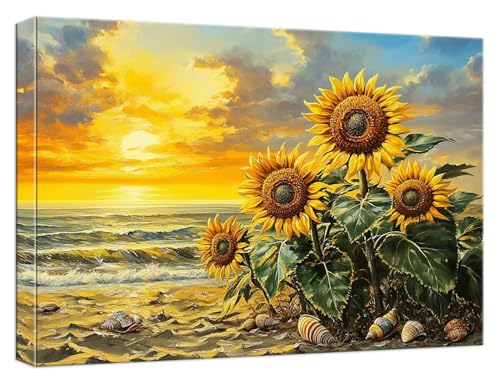 Malen Nach Zahlen Sonnenblume Malen Nach Zahlen Kinder ab 7 Sonnenuntergang DIY Anfänger Basteln Erwachsene Handgemalt Ölgemälde Mit 3 Pinseln und Acrylfarbe für Geschenke Home Dekor 20x30cm, Model651 Malen Nach Zahlen Sonnenblume Malen Nach Zahlen Kinder ab 7 Sonnenuntergang DIY Anfänger Basteln Erwachsene Handgemalt Ölgemälde Mit 3 Pinseln und Acrylfarbe für Geschenke Home Dekor 20x30cm, Model651 von Zhnncfgg