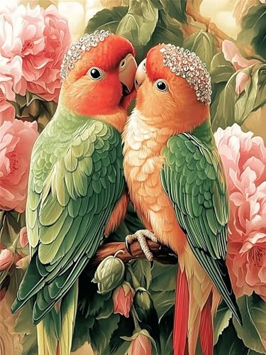 Vogel Diamond Painting Erwachsene, Diamant Painting Bilder Blume 80x100cm, 5D DIY Diamant Art Malerei Kinder Crystal Stickerei Mosaikherstellung Malerei Set für Wandeko, Geschenke für Frauen, Model169 Vogel Diamond Painting Erwachsene, Diamant Painting Bilder Blume 80x100cm, 5D DIY Diamant Art Malerei Kinder Crystal Stickerei Mosaikherstellung Malerei Set für Wandeko, Geschenke für Frauen, Model169 von Zhnncfgg
