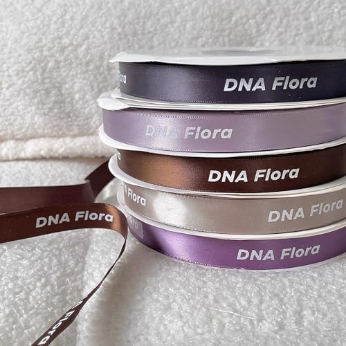 Seiden-Satinband mit individuellem Logo, Hochzeitsgeschenkpaket, Weihnachtsdekoration, Bastelbedarf, Stoff, Nähen, Blumenzubehör (10 mm) von Zhongzhi
