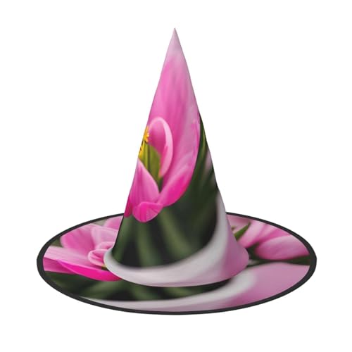 Zhuanyun Frühling ist in der Luft Druck Halloween Hut Halloween Kostüm Zubehör Kopfschmuck Party Zubehör Hexenhut von Zhuanyun