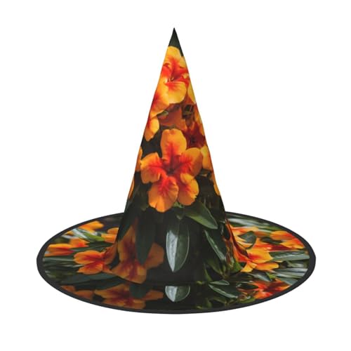 Zhuanyun Geometrisches Blumenmuster Druck Halloween Hut Halloween Kostüm Zubehör Kopfschmuck Party Zubehör Hexenhut Zhuanyun Geometrisches Blumenmuster Druck Halloween Hut Halloween Kostüm Zubehör Kopfschmuck Party Zubehör Hexenhut von Zhuanyun