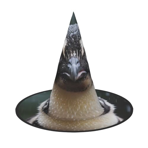 Zhuanyun Niedlicher Pinguin-Druck, Halloween-Hut, Halloween-Kostüm, Zubehör, Kopfschmuck, Partyzubehör, Hexenhut Zhuanyun Niedlicher Pinguin-Druck, Halloween-Hut, Halloween-Kostüm, Zubehör, Kopfschmuck, Partyzubehör, Hexenhut von Zhuanyun