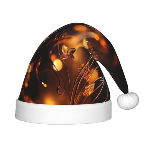 Zhuanyun Schwarze Weihnachtsmütze mit Musiknoten-Druck, extra klassischer Plüsch, für Weihnachten, Neujahr, Festtage, Partyzubehör Zhuanyun Schwarze Weihnachtsmütze mit Musiknoten-Druck, extra klassischer Plüsch, für Weihnachten, Neujahr, Festtage, Partyzubehör von Zhuanyun