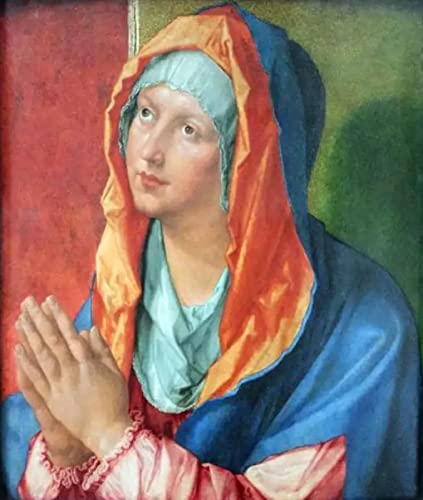 DIY 5D Diamant-Malerei Kits Albrecht Dürer Unsere Liebe Frau des Gebets Malen nach Zahlen, 5D Diamond Painting Voll Strass Stickerei Kreuzstich Bilder Arts Craft 40x50cm DIY 5D Diamant-Malerei Kits Albrecht Dürer Unsere Liebe Frau des Gebets Malen nach Zahlen, 5D Diamond Painting Voll Strass Stickerei Kreuzstich Bilder Arts Craft 40x50cm von Zhyaunz