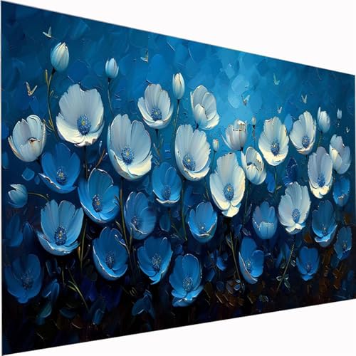 5D Diamond Painting XXL 40x80cm, Anlage Diamond Painting Erwachsene kinder Blume DIY Mosaikherstellung Bastelset Quadrat Vollbohrer Diamanten Malerei Stickerei Kreuzstich für Wand Decor Geschenk Z1-95 5D Diamond Painting XXL 40x80cm, Anlage Diamond Painting Erwachsene kinder Blume DIY Mosaikherstellung Bastelset Quadrat Vollbohrer Diamanten Malerei Stickerei Kreuzstich für Wand Decor Geschenk Z1-95 von Zhynfiie