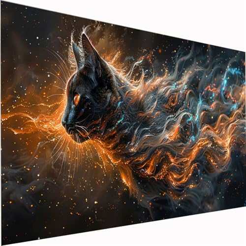 Diamond Painting Abstrakt, Tier Diamond Painting Erwachsene Bilder Kit 5D DIY Diamonds Bastelset, Quadrat Diamanten Malerei Stickerei Kreuzstich für Beginner für Home Wand Dekor Geschenk40x80cm Z1-114 Diamond Painting Abstrakt, Tier Diamond Painting Erwachsene Bilder Kit 5D DIY Diamonds Bastelset, Quadrat Diamanten Malerei Stickerei Kreuzstich für Beginner für Home Wand Dekor Geschenk40x80cm Z1-114 von Zhynfiie