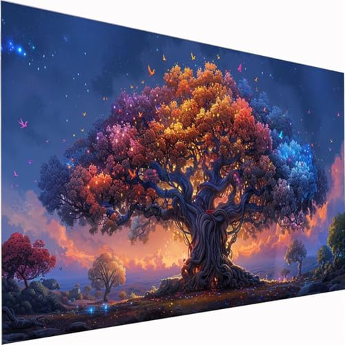Diamond Painting Anlage Diamond Painting Erwachsene Baum 5D Diamond-Painting Set Großes DIY Diamant Malerei Stickerei Kreuzstich Kit mit für Erwachsene Kinder Anfänger für Home Décor 40x80cm Z1-89 Diamond Painting Anlage Diamond Painting Erwachsene Baum 5D Diamond-Painting Set Großes DIY Diamant Malerei Stickerei Kreuzstich Kit mit für Erwachsene Kinder Anfänger für Home Décor 40x80cm Z1-89 von Zhynfiie