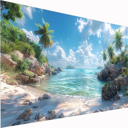 Diamond Painting Anlage Diamond Painting Erwachsene Meer 5D Diamond-Painting Set Großes DIY Diamant Malerei Stickerei Kreuzstich Kit mit für Erwachsene Kinder für Home Wand Décor 90x180cm Z1-91 Diamond Painting Anlage Diamond Painting Erwachsene Meer 5D Diamond-Painting Set Großes DIY Diamant Malerei Stickerei Kreuzstich Kit mit für Erwachsene Kinder für Home Wand Décor 90x180cm Z1-91 von Zhynfiie