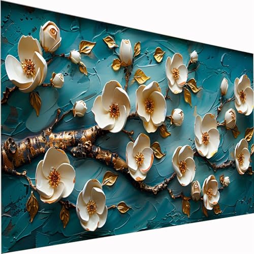 Diamond Painting Landschaft, Blume Diamond Painting Erwachsene kinder Kit 5D DIY Diamonds Bastelset, QuadratDiamanten Malerei Stickerei Kreuzstich für Beginner für Home Wand Dekor 40x80cm Z1-78 Diamond Painting Landschaft, Blume Diamond Painting Erwachsene kinder Kit 5D DIY Diamonds Bastelset, QuadratDiamanten Malerei Stickerei Kreuzstich für Beginner für Home Wand Dekor 40x80cm Z1-78 von Zhynfiie