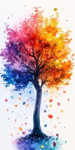 Malen Nach Zahlen Erwachsene, Anlage Malen Nach Zahlen Baum Paint by Numbers Bastelset DIY Handgemalt Ölgemälde mit 3 Pinseln und Acrylfarbe für Herbstdeko Deko Wohnzimmer, 90x40 cm Ohne Rahmen F1-836 Malen Nach Zahlen Erwachsene, Anlage Malen Nach Zahlen Baum Paint by Numbers Bastelset DIY Handgemalt Ölgemälde mit 3 Pinseln und Acrylfarbe für Herbstdeko Deko Wohnzimmer, 90x40 cm Ohne Rahmen F1-836 von Zhynfiie