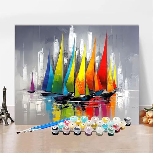 Malen Nach Zahlen Erwachsene Boot, Malen Nach Zahlen Stadt DIY Handgemalt Ölgemälde Kit, Paint by Numbers Adult Mit Pinseln und Acrylfarbe, Kreative Heimdekoration, Female Geschenk 70x100cm XZ-1013 Malen Nach Zahlen Erwachsene Boot, Malen Nach Zahlen Stadt DIY Handgemalt Ölgemälde Kit, Paint by Numbers Adult Mit Pinseln und Acrylfarbe, Kreative Heimdekoration, Female Geschenk 70x100cm XZ-1013 von Zhynfiie