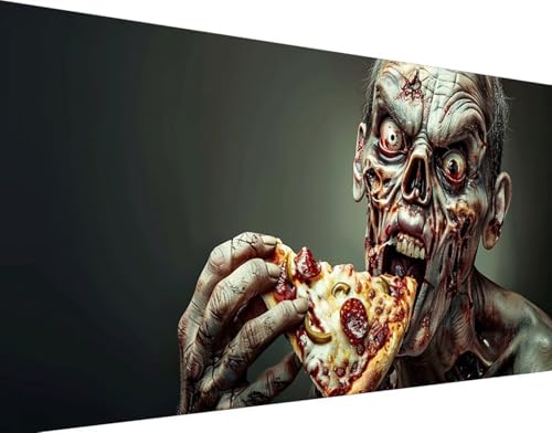 Diamond Painting Zombies Diamond Painting Bilder Kinder, Horror Diamond Painting Erwachsene XXL 30x60cm, DIY 5D Diamant Painting Stickerei Kreuzstich Basteln Set, Wandzimmer Deko Schlafzimmer 2-6 von Zhyolei