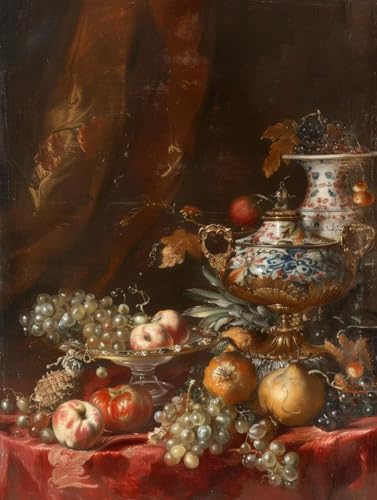 Malen Nach Zahlen Obst Malen Nach Zahlen Erwachsene Essen Paint by Numbers Mit 3 - Pinseln und Acrylfarbe Farbige Leinwand Kit für ab 9 Jahre Mädchen Handgemalt Olgemälde 50x65cm ohne Rahmen -y45Y von Zhyolei
