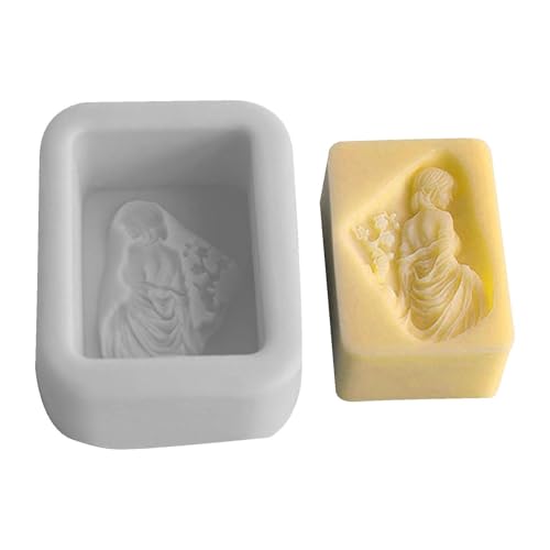 Ziabxhn 3D-Mädchen-Kerzenform, Harzgussformen, Kunsthandwerk Betonform, wiederverwendbare Epoxidharz-Formen für Heimtischdekoration Ziabxhn 3D-Mädchen-Kerzenform, Harzgussformen, Kunsthandwerk Betonform, wiederverwendbare Epoxidharz-Formen für Heimtischdekoration von Ziabxhn