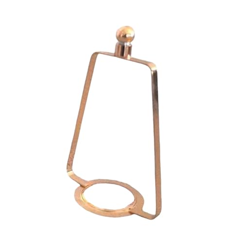 Zialofi Lampenschattenrahmen, Metallständer für Tischbeleuchtung, praktischer Halter für Wohnraumlicht, Gold Zialofi Lampenschattenrahmen, Metallständer für Tischbeleuchtung, praktischer Halter für Wohnraumlicht, Gold von Zialofi