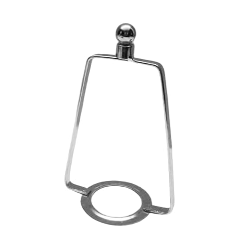 Zialofi Lampenschattenrahmen, Metallständer für Tischbeleuchtung, praktischer Halter für Wohnraumlicht, Silber Zialofi Lampenschattenrahmen, Metallständer für Tischbeleuchtung, praktischer Halter für Wohnraumlicht, Silber von Zialofi