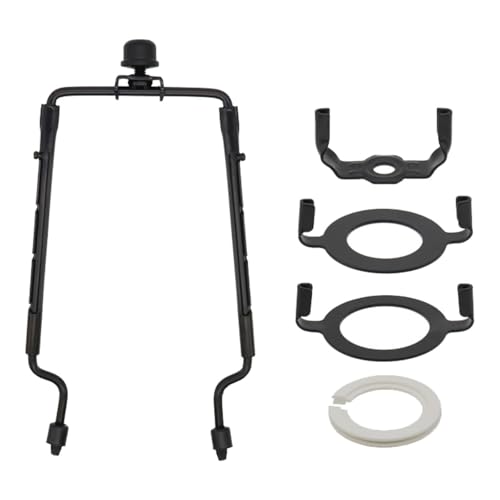 Zialofi Lampenzubehör Set für Harfen, Halter und Ersatzteile für Reparaturen, Schwarz Zialofi Lampenzubehör Set für Harfen, Halter und Ersatzteile für Reparaturen, Schwarz von Zialofi