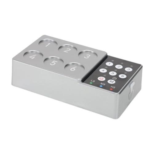 Zialofi Tintenmischer, elektrischer Nagellack-Wimpernkleber-Rührer-Mixer für Acrylfarben, Grau Zialofi Tintenmischer, elektrischer Nagellack-Wimpernkleber-Rührer-Mixer für Acrylfarben, Grau von Zialofi
