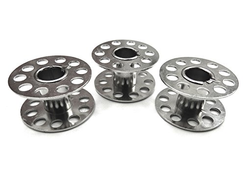 3 Metall Spulen für Singer Mercury 1105/1116 / 1120/1130 / Mercury II 3508/3509 / 3510/3511 / 3512/3513 / 3514/3515 Nähmaschine 3 Metall Spulen für Singer Mercury 1105/1116 / 1120/1130 / Mercury II 3508/3509 / 3510/3511 / 3512/3513 / 3514/3515 Nähmaschine von ZickZackNaehmaschine