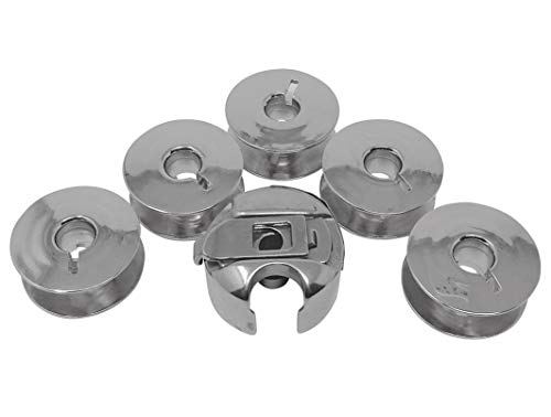 Spulenkapsel + 5 Metall Spulen für Veritas Columba Nähmaschinen Spulenkapsel + 5 Metall Spulen für Veritas Columba Nähmaschinen von ZickZackNaehmaschine