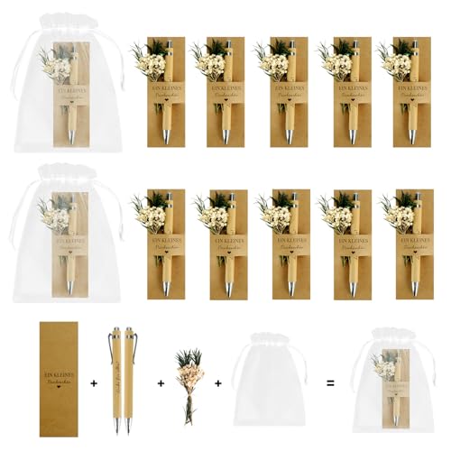 Zidoley 10 Sets Ein Dankeschön Geschenke Kleines, 10 Danke für Alles Holz Kugelschreiber, Abschiedsgeschenk Kollegen, Kleine Geschenke für Kollegen Erzieherin Lehrerin Kita Schüler Ruhestand Zidoley 10 Sets Ein Dankeschön Geschenke Kleines, 10 Danke für Alles Holz Kugelschreiber, Abschiedsgeschenk Kollegen, Kleine Geschenke für Kollegen Erzieherin Lehrerin Kita Schüler Ruhestand von Zidoley