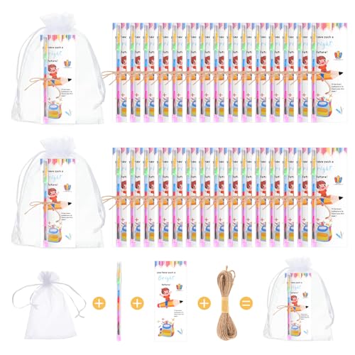 Zidoley Buntstifte, Geschenke für Schüler von Lehrern, 11 Farben, kreative Buntstifte, Geschenk zum Jahresende für Schüler, Schulabgänger, 30 Stück Zidoley Buntstifte, Geschenke für Schüler von Lehrern, 11 Farben, kreative Buntstifte, Geschenk zum Jahresende für Schüler, Schulabgänger, 30 Stück von Zidoley
