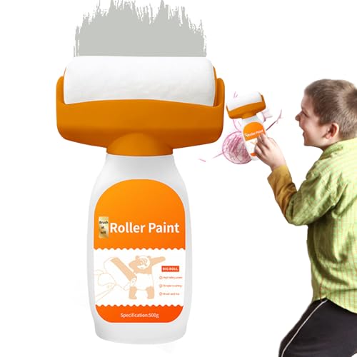 Wandflickung Farbe Rolling Pinsel | Tragbare Lackwalze Für Schnelle Wandreparatur | Multifunktionales Werkzeug Für Ausbesserungen In Küche, Schlafzimmer, Wohnzimmer Und Spielzimmer Wandflickung Farbe Rolling Pinsel | Tragbare Lackwalze Für Schnelle Wandreparatur | Multifunktionales Werkzeug Für Ausbesserungen In Küche, Schlafzimmer, Wohnzimmer Und Spielzimmer von Ziennhu