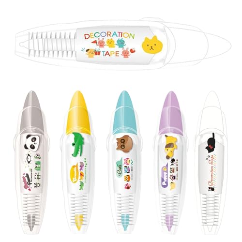 Ziennhu Gel -Stift - süßer Ballstift - Animal Gel Stifte - Schülergeschenk, Cartoon Stift, Rollschuh -Skating -Stift, animierte Muster, Kinder und Erwachsene Notizen Lieferungen Lieferungen von Ziennhu