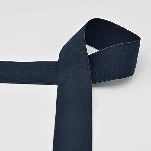 Elastic-Bund, Gummibund, Gummiband, 40 mm breit - 3 Meter, Marine Elastic-Bund, Gummibund, Gummiband, 40 mm breit - 3 Meter, Marine von Zierstoff einfach nähen
